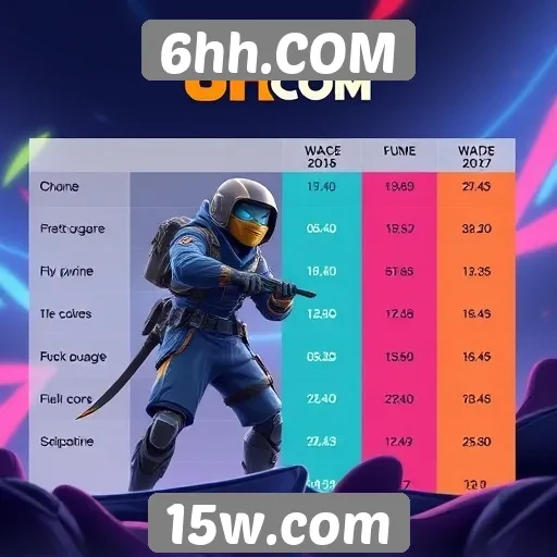 Comparativo de usabilidade entre 6hh.COM e concorrentes